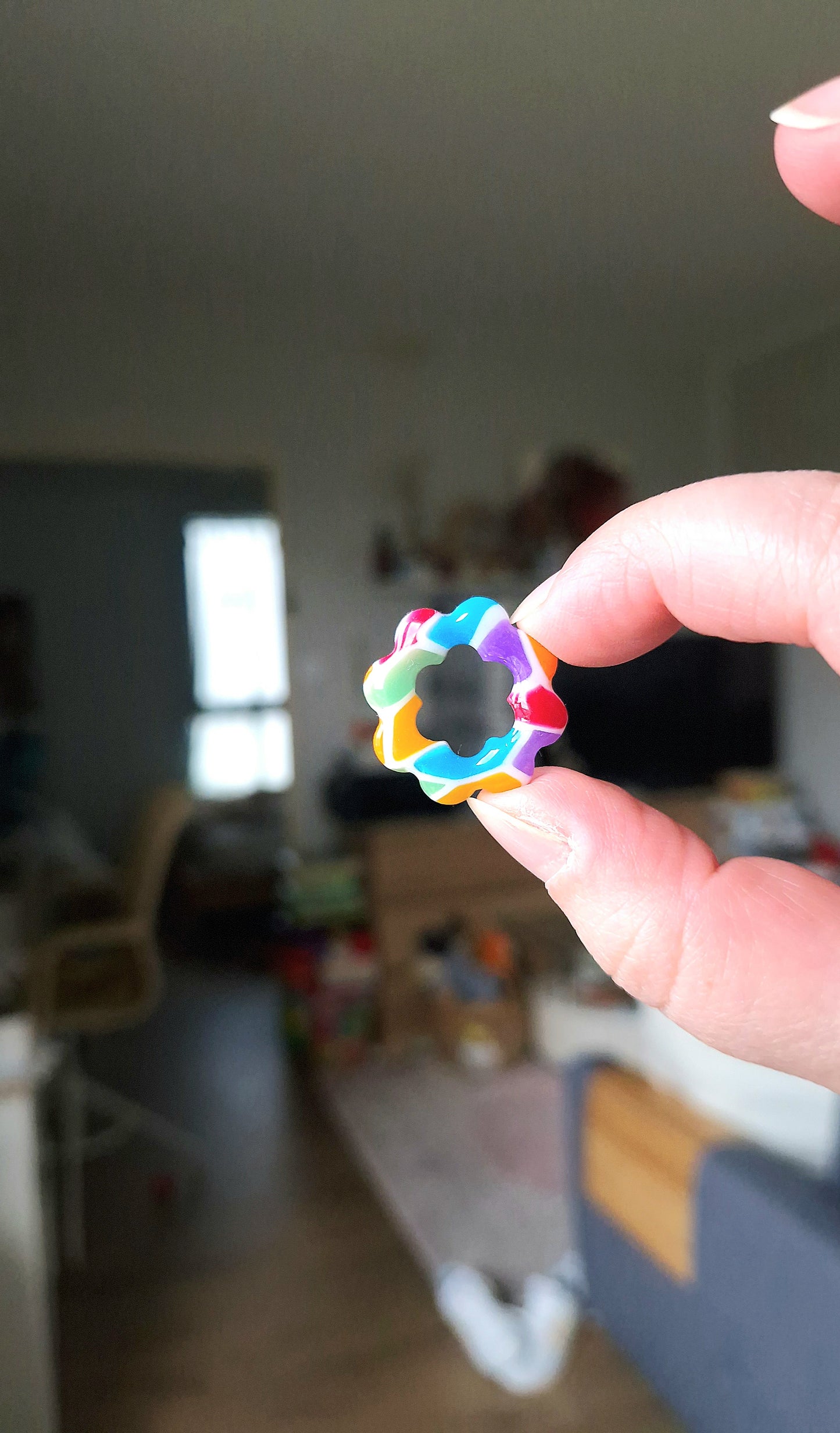 Pampilles "Bonbons acidulés 🍭" (sans créoles) finition brillante.