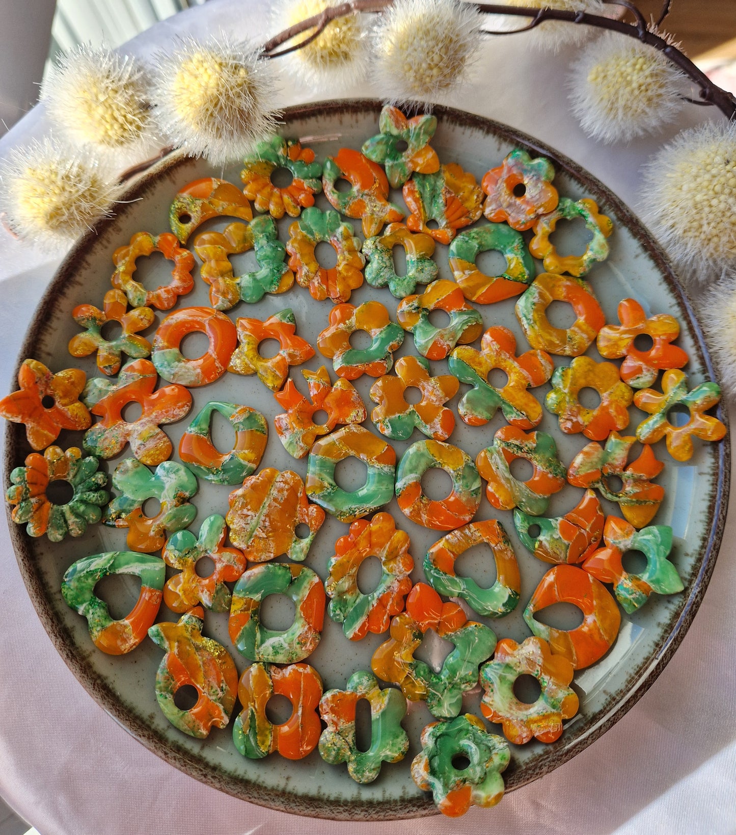 Pampilles "Citrus" 🍋🍊🍋‍🟩 (sans créoles).