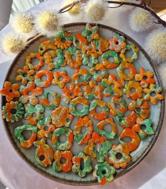 Pampilles "Citrus" 🍋🍊🍋‍🟩 (sans créoles).