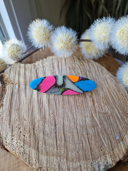 Barrette "Néon & Black "