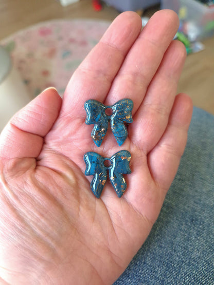 Pampilles anti gaspi Turquoise 🩵 (vendues sans créoles) finition brillante.