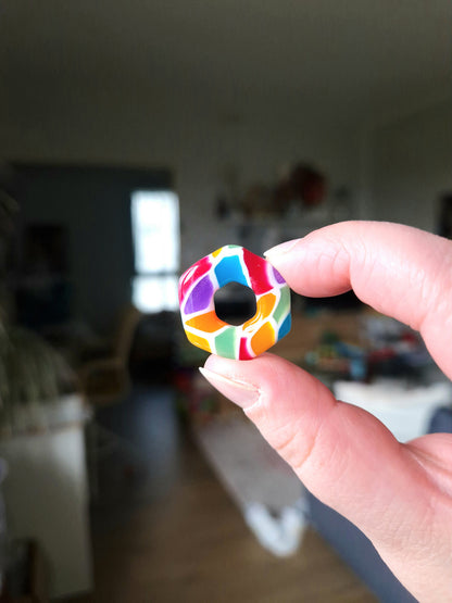 Pampilles "Bonbons acidulés 🍭" (sans créoles) finition brillante.