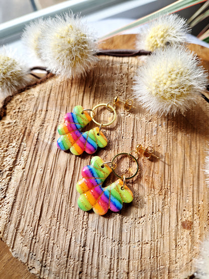 Boucles "Lilia" 🌈