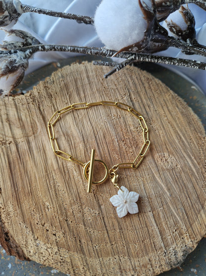 Charms "Fleurs de Noël"