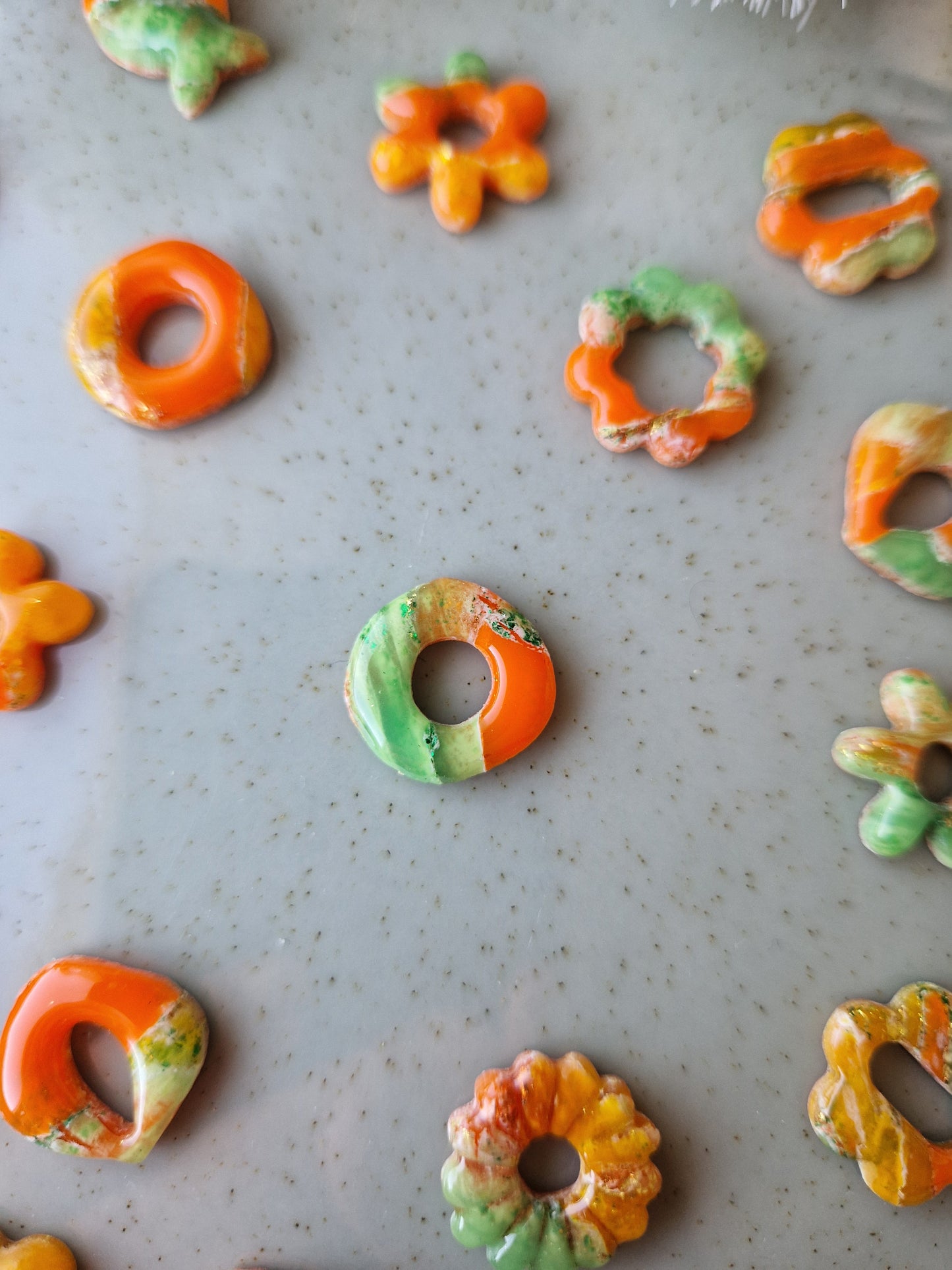 Minies pampilles "Citrus 🍋🍊🍋‍🟩" (sans créoles).