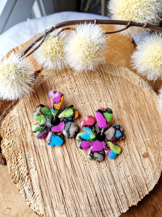 Boucles "Fleurs pétale 🌸"