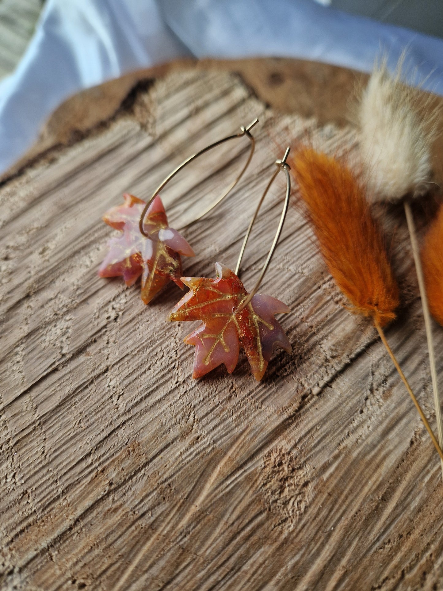Boucles "Feuilles" 🍁