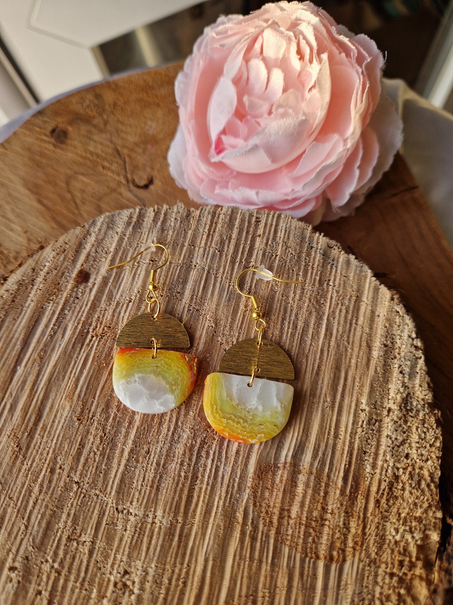 Boucles "Louna" 🧡💛