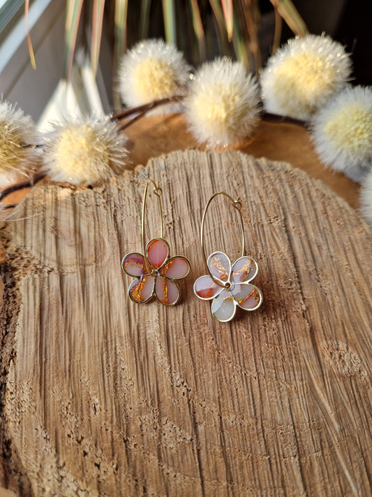 Boucles "Flora"