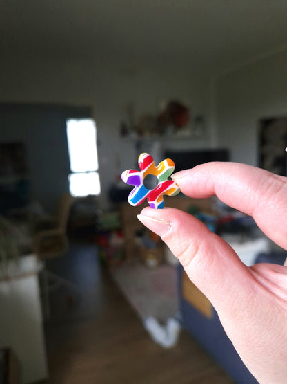 Pampilles "Bonbons acidulés 🍭" (sans créoles) finition brillante.