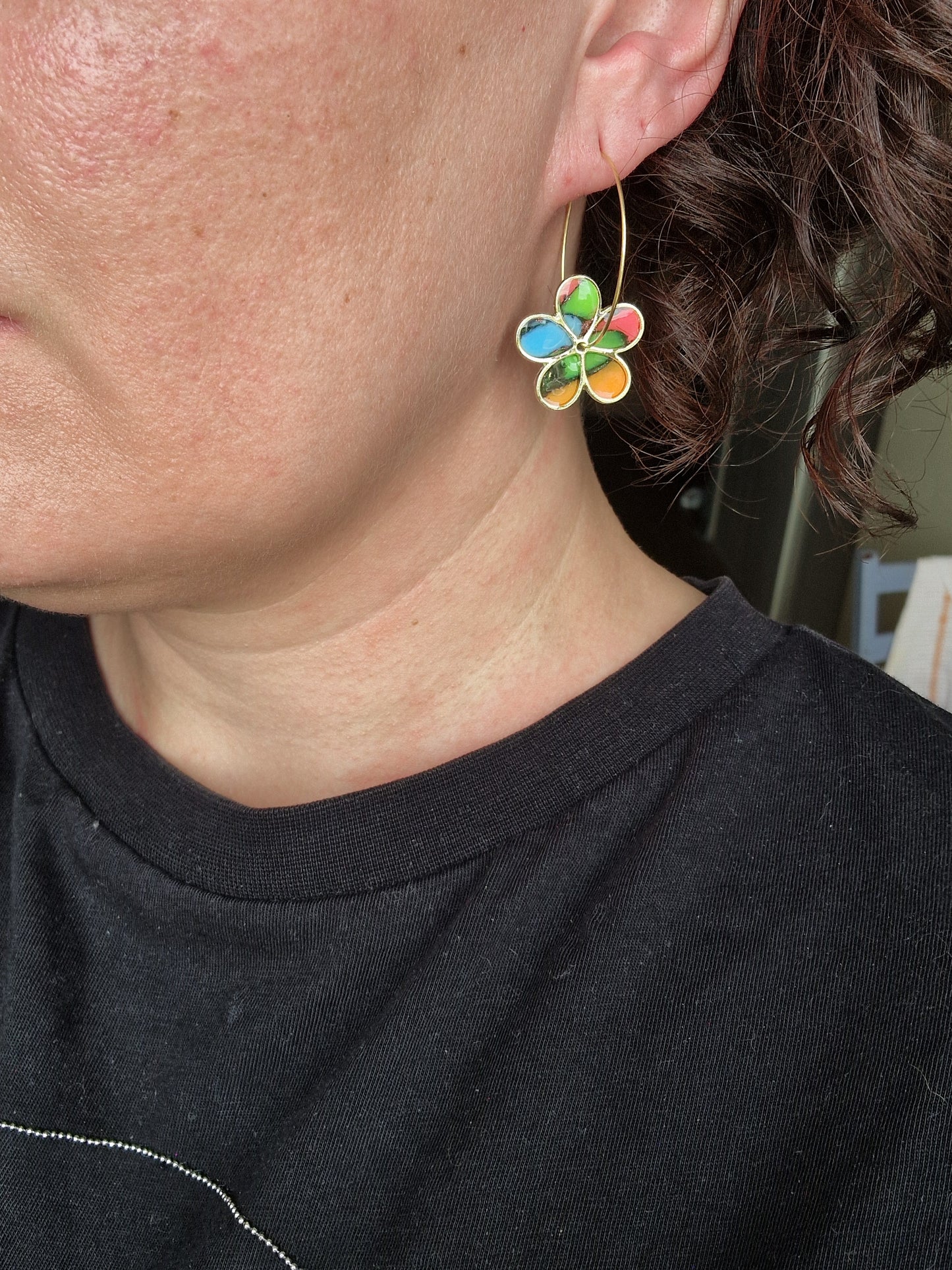 Boucles "Flora"
