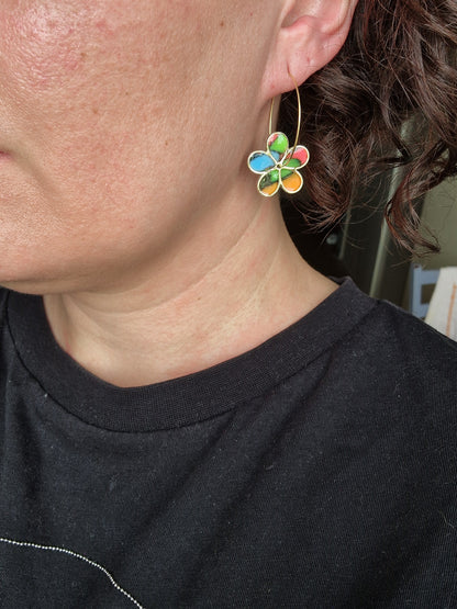 Boucles "Flora"