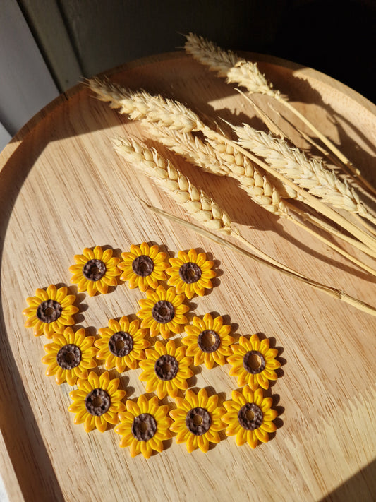 Pampilles "Tournesols 🌻"(Sans créoles).