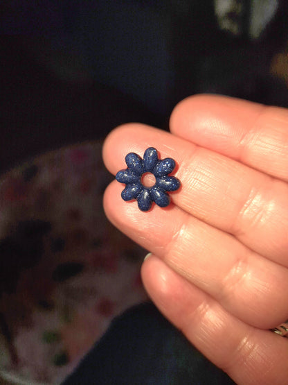 Minies pampilles "Glitter ✨️"(sans créoles) finition brillante.