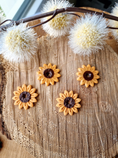 Pampilles "Tournesols 🌻"(Sans créoles).