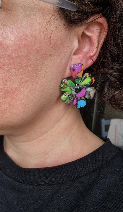 Boucles "Fleurs pétale 🌸"