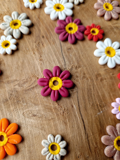 Pampilles "Pâquerettes 🌼" (sans créoles).
