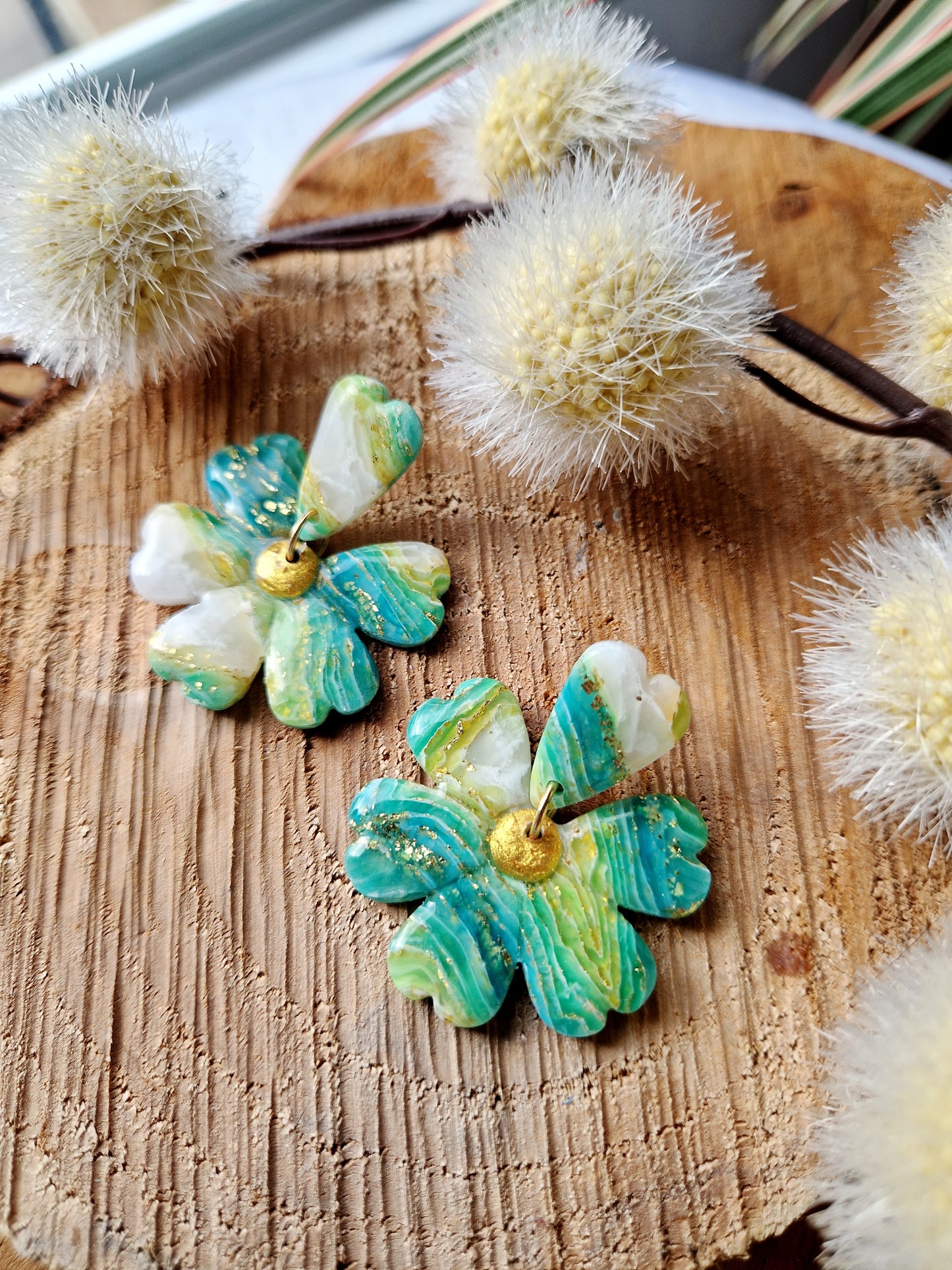 Boucles "Fleurs pétale 🌸 "