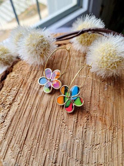 Boucles "Flora"
