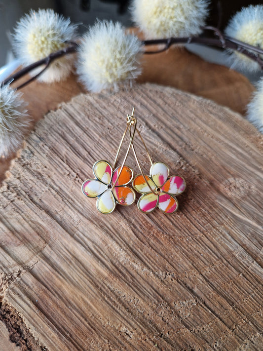 Boucles "Flora 🌸"