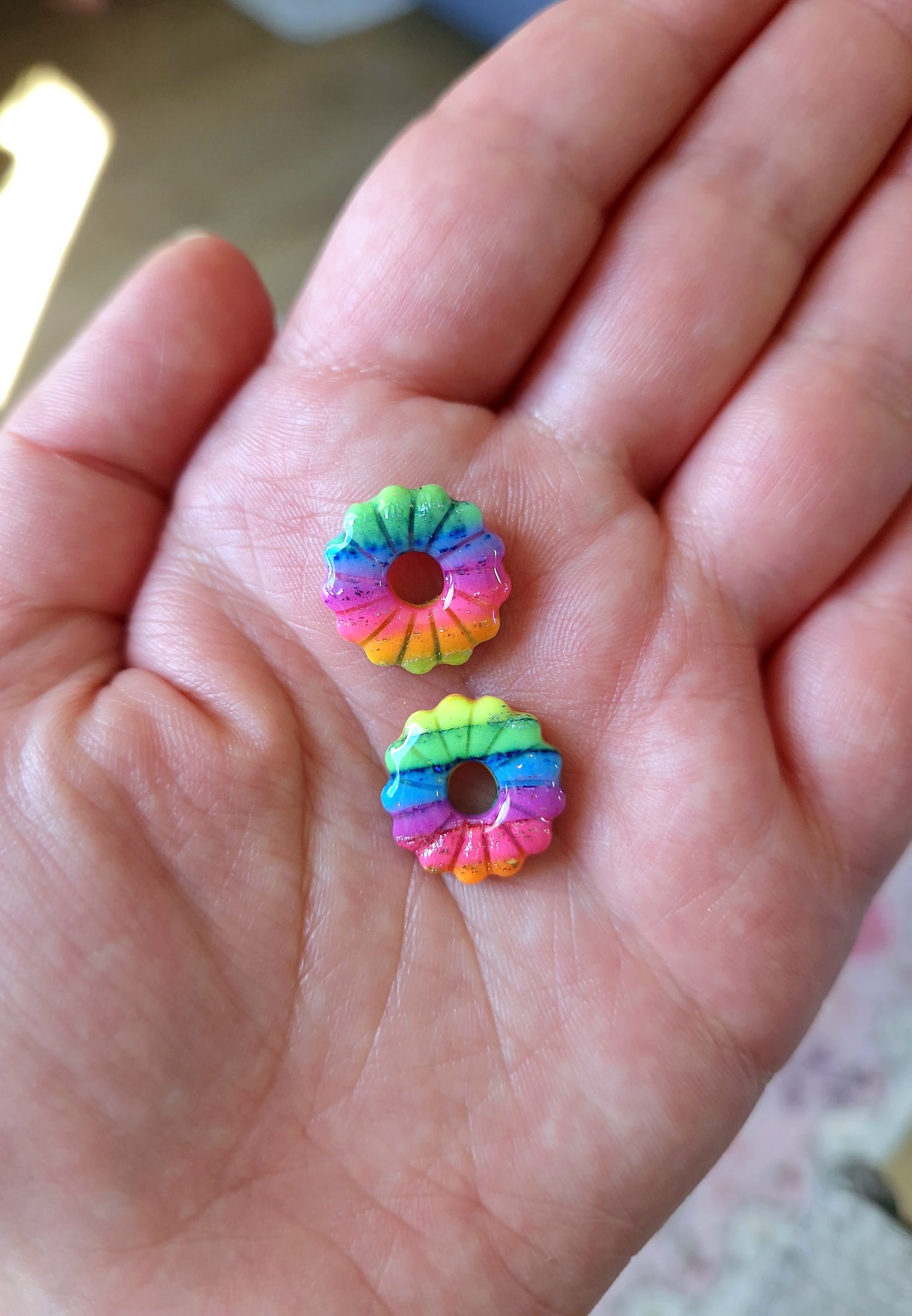Minies pampilles Rainbow 🌈 (vendues sans créoles).