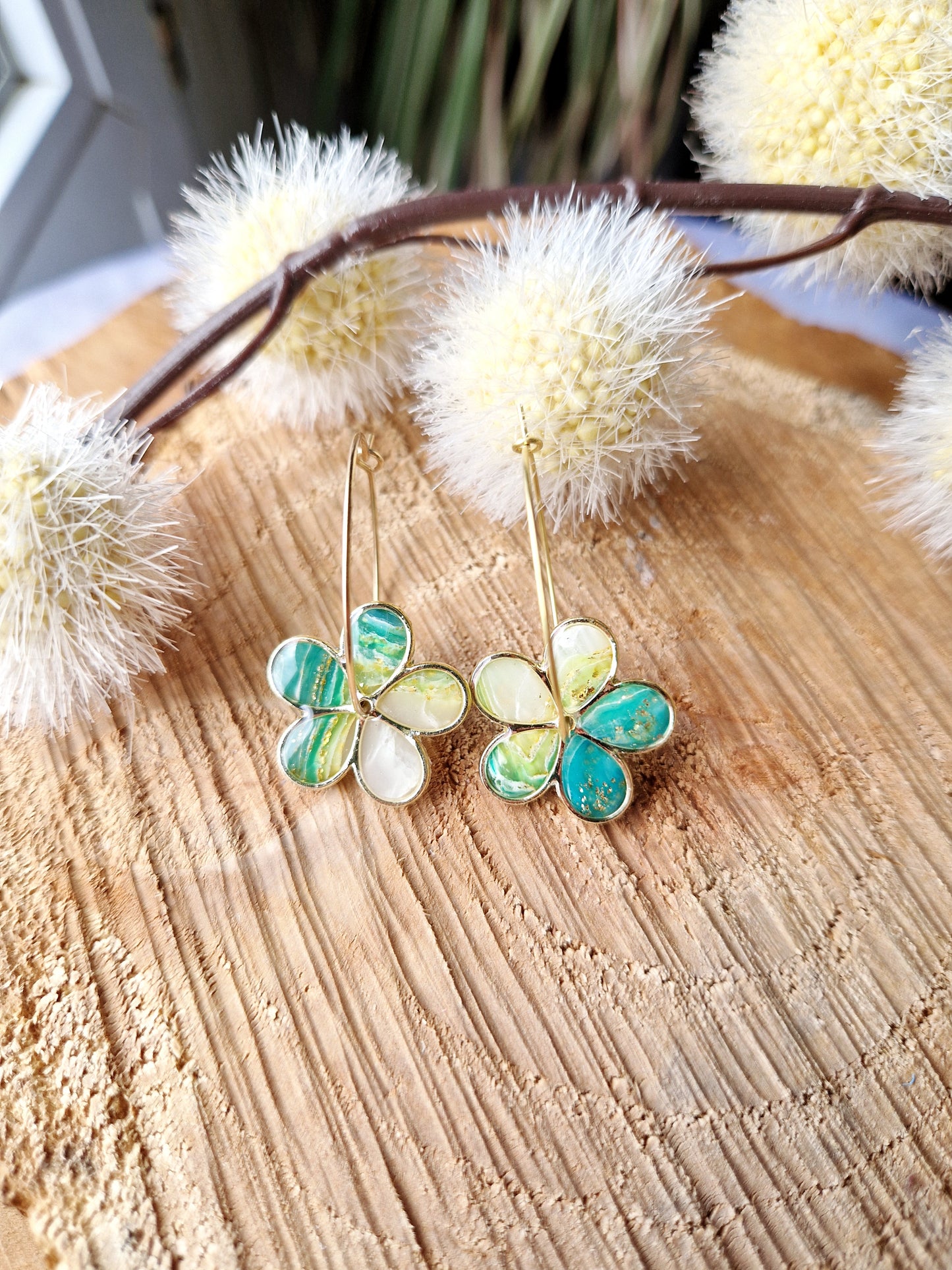 Boucles "Flora 🌸 "