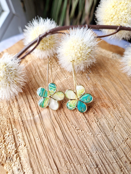 Boucles "Flora 🌸 "