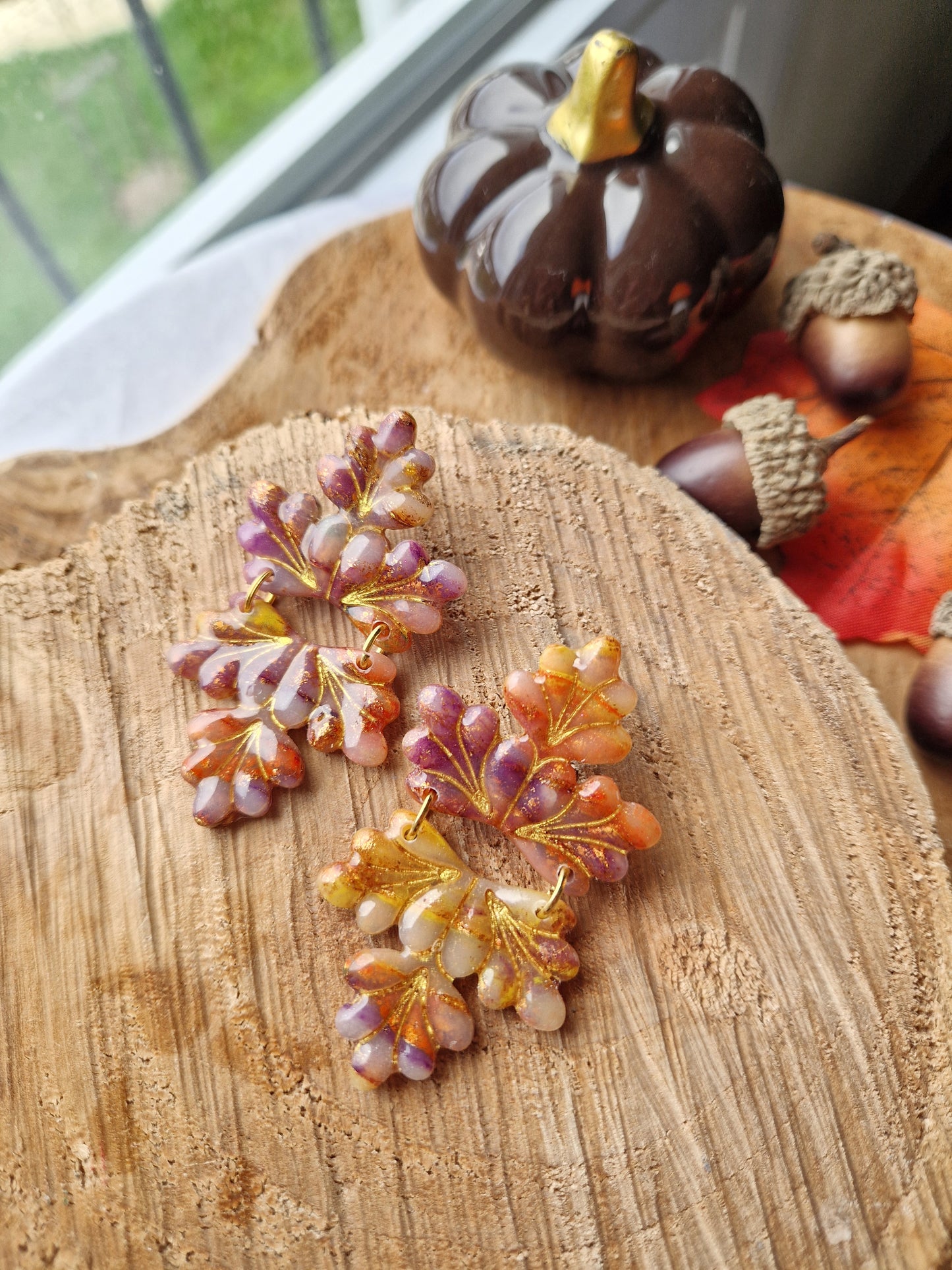 Boucles "Feuillage 🍂"