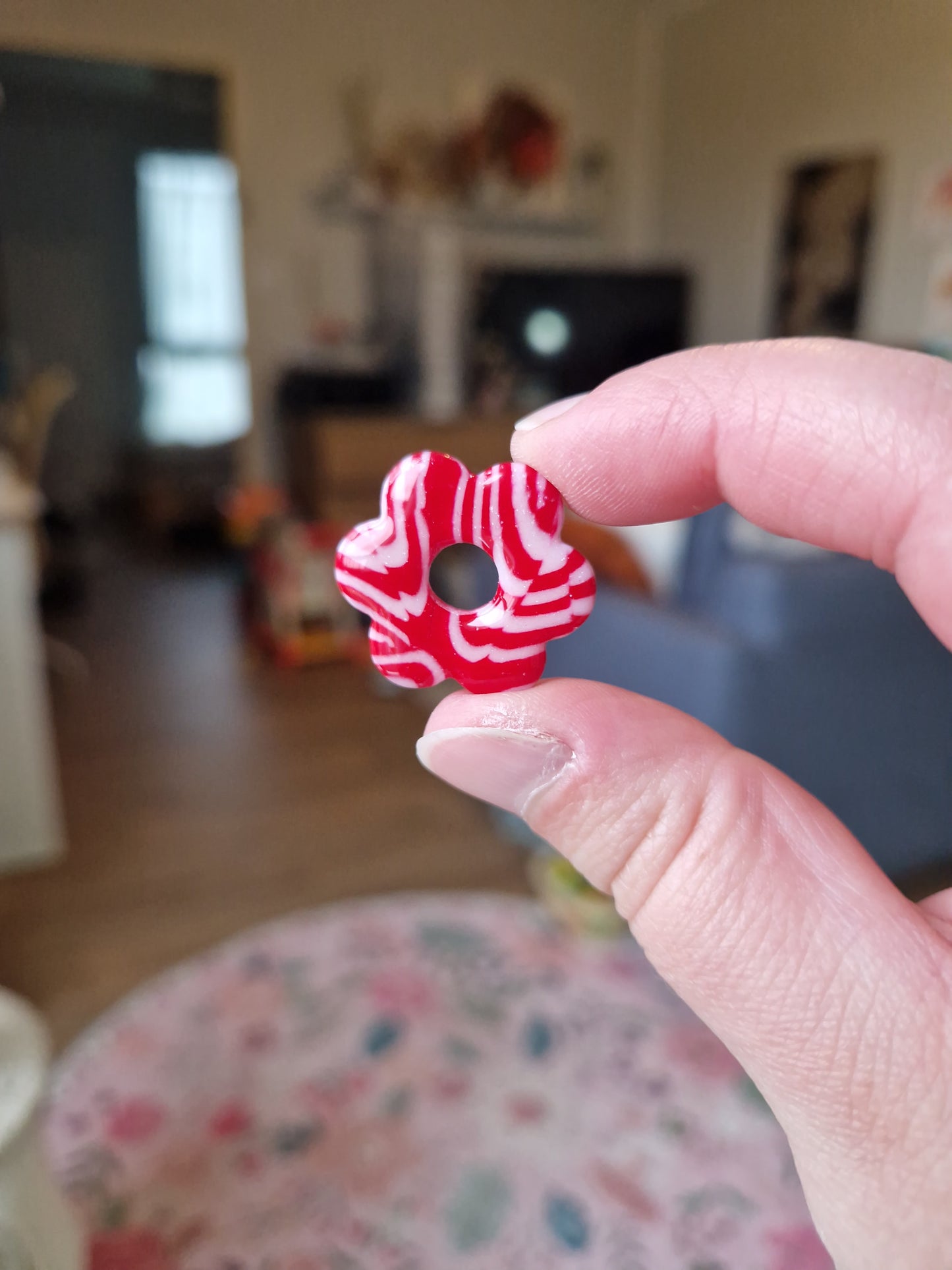 Pampilles "Sucre d'orge 🍬" (sans créoles) finition brillante.