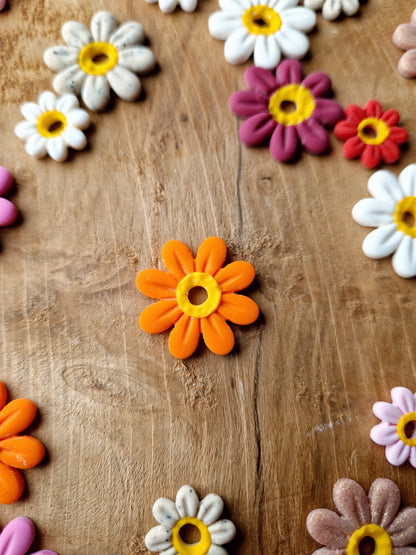 Pampilles "Pâquerettes 🌼" (sans créoles).