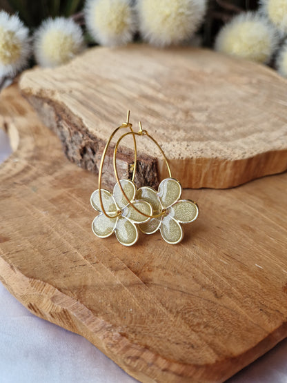 Les boucles "Flora 🌸" (réservées à Lucie)