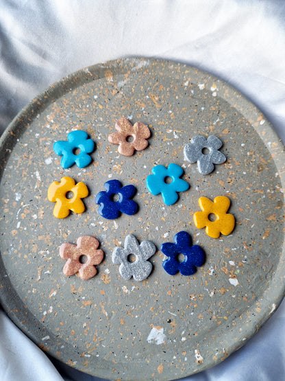 Pampilles "Glitter ✨️" (sans créoles) brillantes. Partie 1.