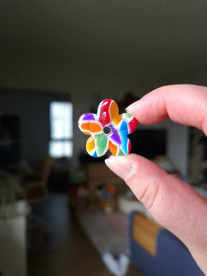 Pampilles "Bonbons acidulés 🍭" (sans créoles) finition brillante.
