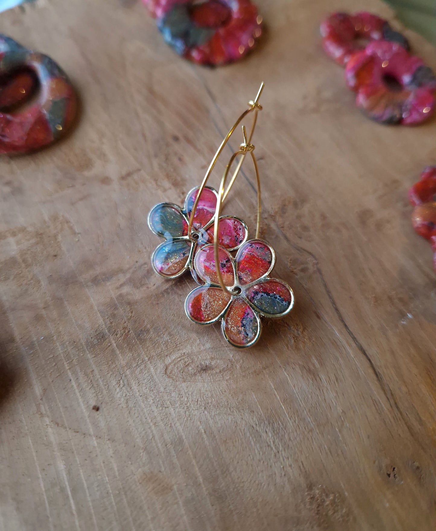 Boucles "Flora 🌸"
