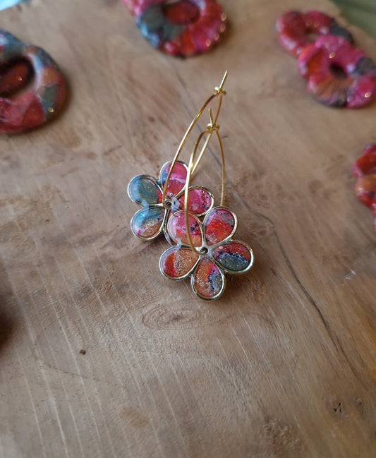 Boucles "Flora 🌸"