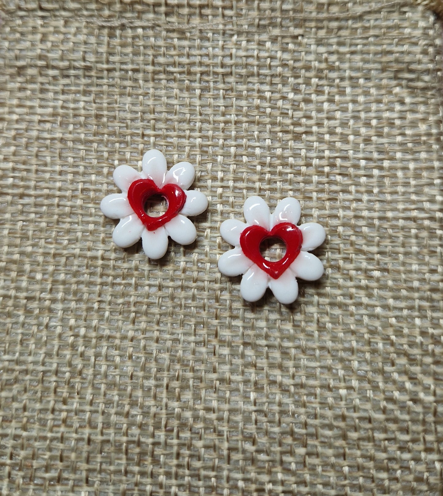 Pampilles "Pâquerettes 🌼" (sans créoles).