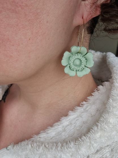 Boucles "Anémone"