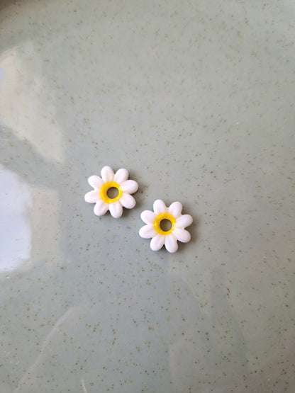 Pampilles "Pâquerettes 🌼" (sans créoles).