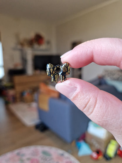 Minies pampilles "Chic ✨️" (sans créoles) finition brillante.