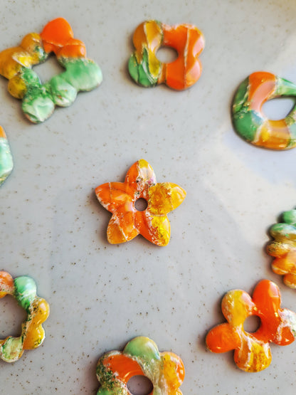 Pampilles "Citrus" 🍋🍊🍋‍🟩 (sans créoles).