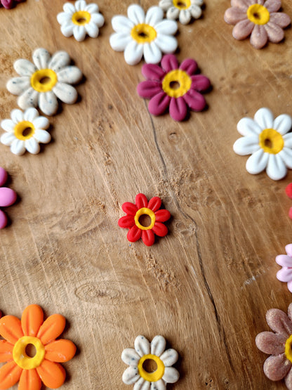 Pampilles "Pâquerettes 🌼" (sans créoles).
