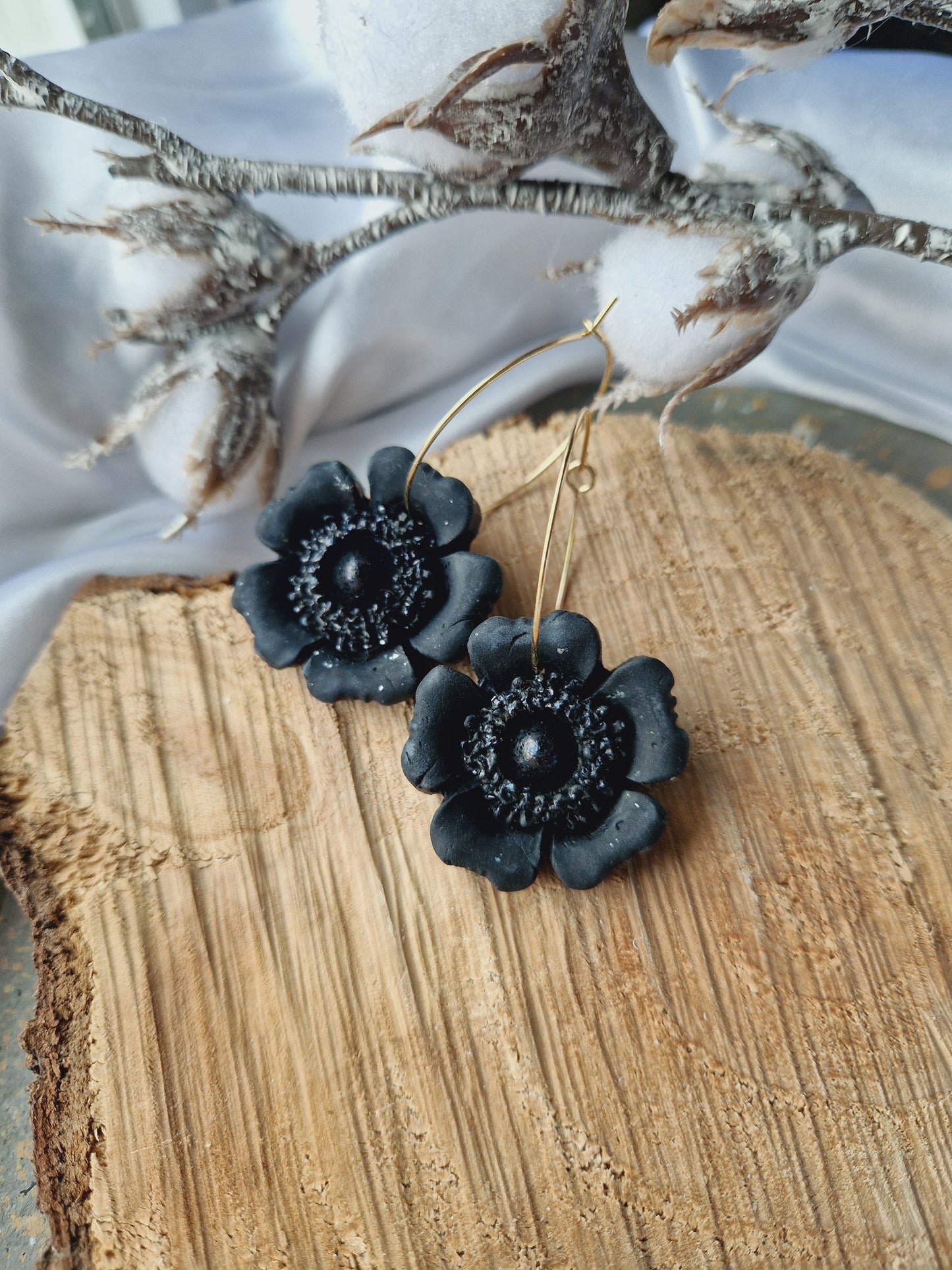 Boucles "Anémone"