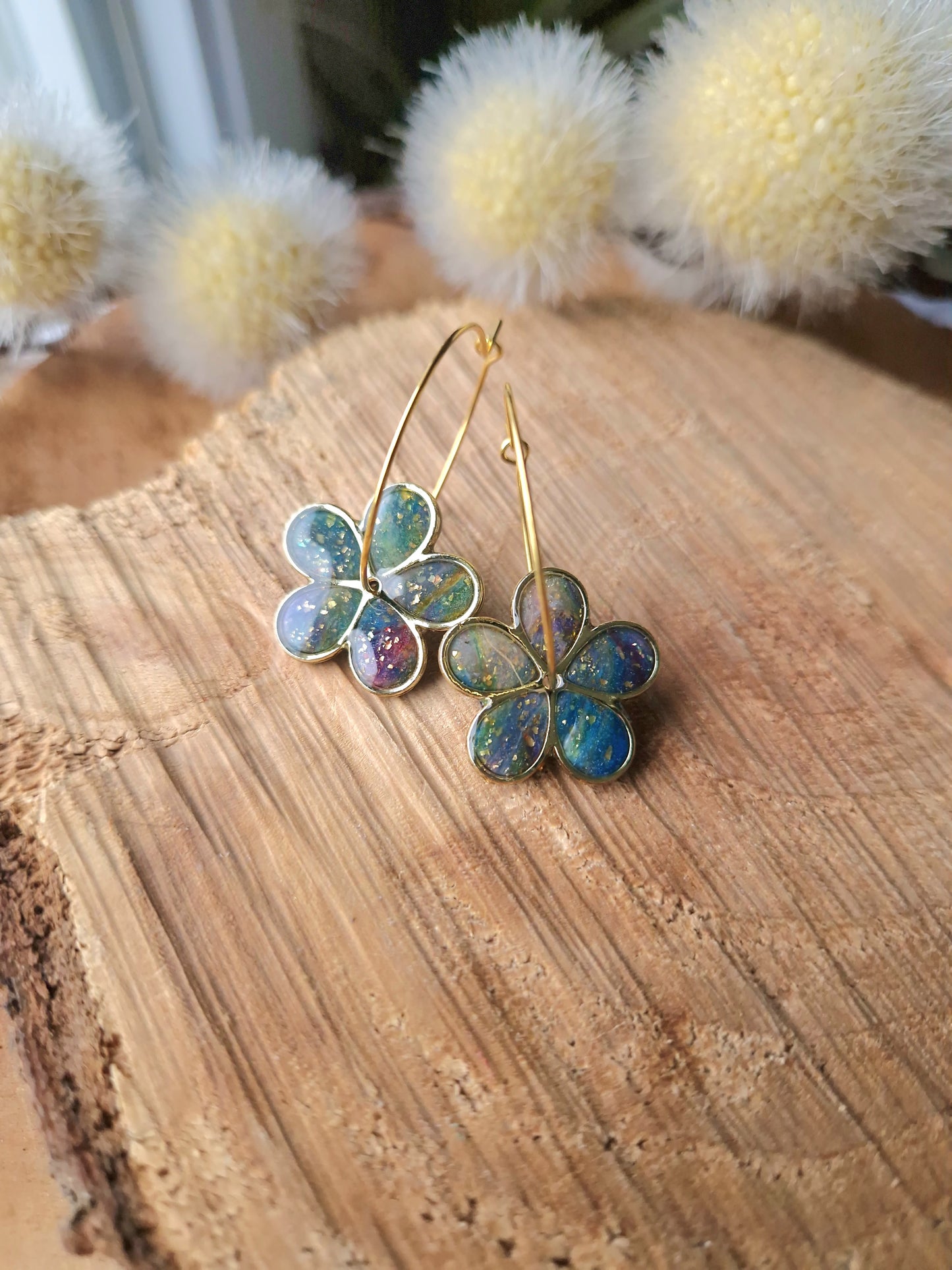 Boucles "Flora"