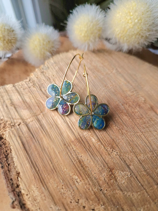 Boucles "Flora"