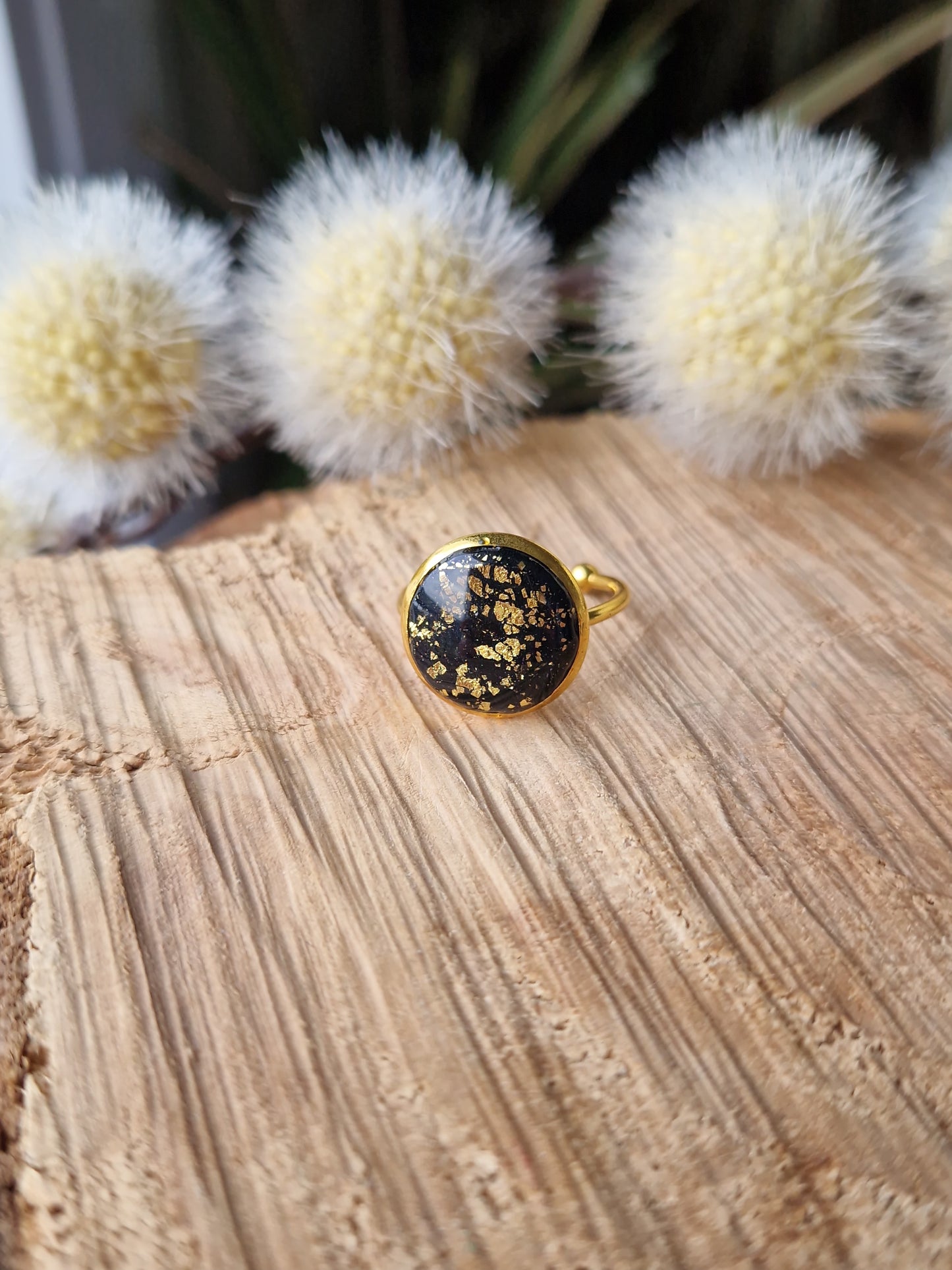 Bague ajustable "Chic" 🖤✨️