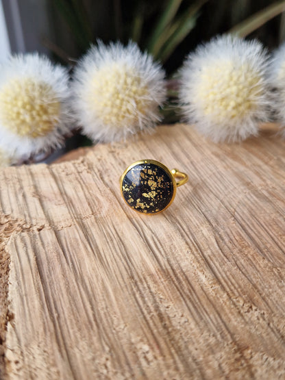 Bague ajustable "Chic" 🖤✨️