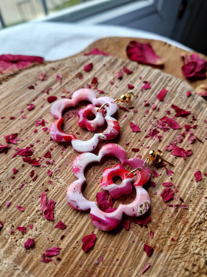 Boucles "Duo de 🌸" (réservée Lucie)