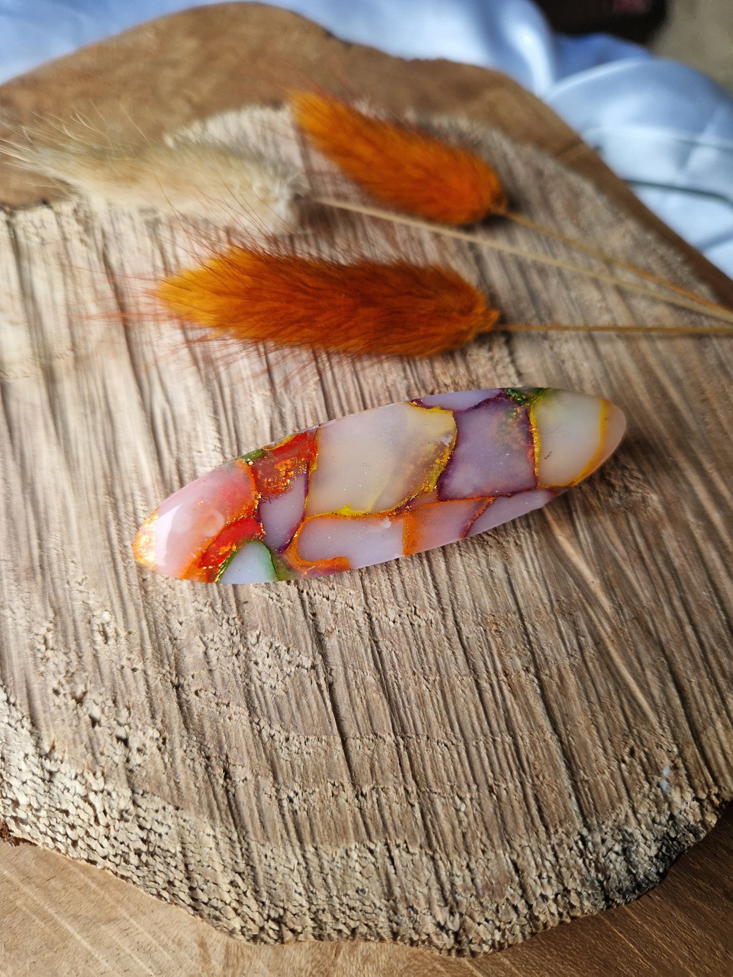 Barrette "Couleurs d'automne "🍁