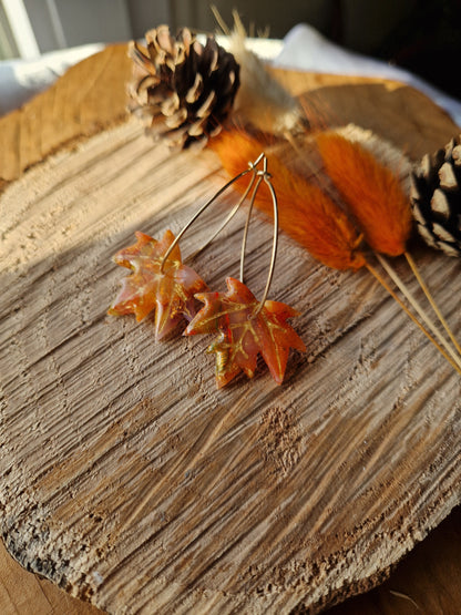 Boucles "Feuilles 🍁 "