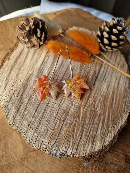 Boucles "Feuilles 🍁 "